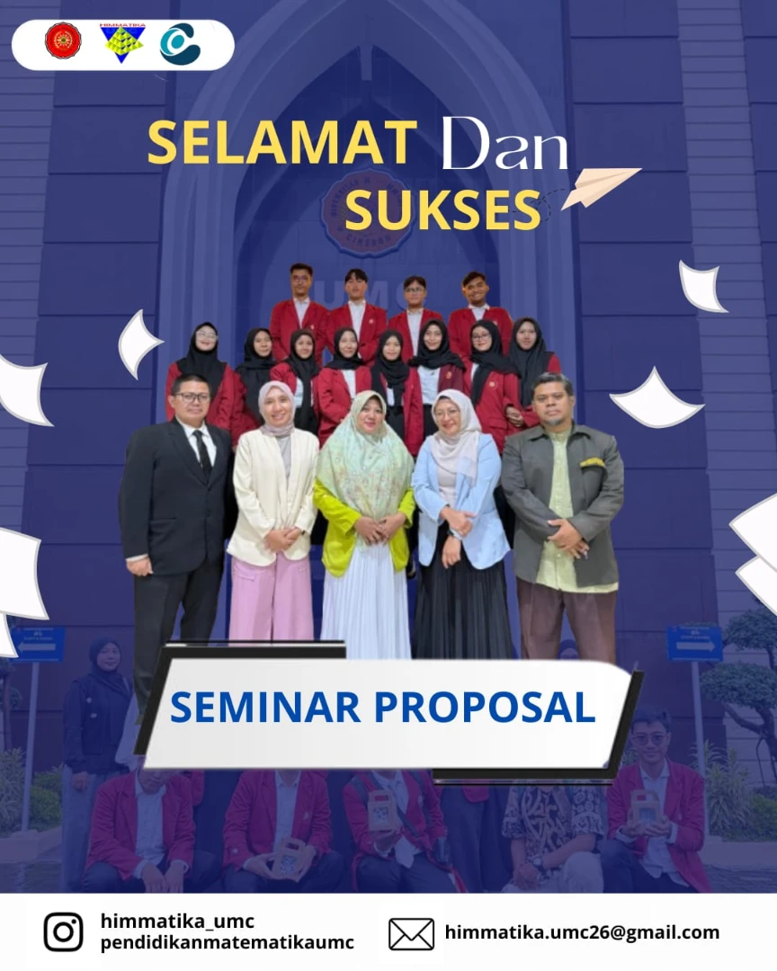 Mahasiswa HIMMATIKA Universitas Muhammadiyah Cirebon atas terlaksananya Sidang Ujian Proposal dengan lancar dan penuh semangat